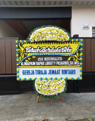 Papan Bunga Duka di Jerukwudel